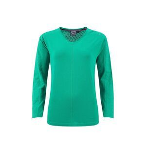 Weird Fish Womens/Ladies Topia Broderie Top / Green